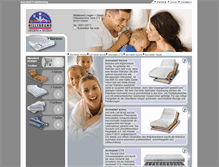 Tablet Screenshot of liegen-sitzen.dormabell.de